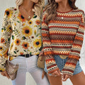 Women's Lightweight Lace- Long Sleeve Top Pack of 2 ( CRC-12)