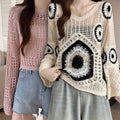 Women's Lightweight Lace- Long Sleeve Top Pack of 2 ( CRC-2)