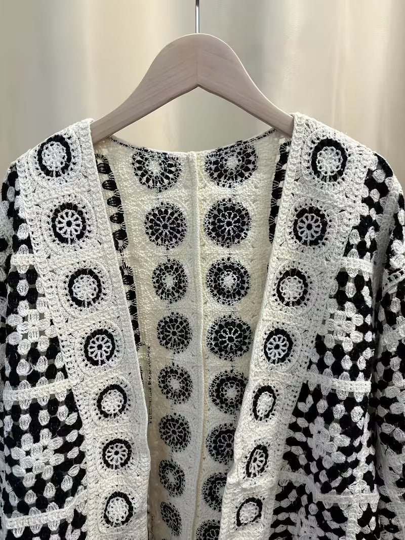 Cotton Shrugs for Women Stylish Boho Beach Embroidery Cover Up Western Layer for Tops