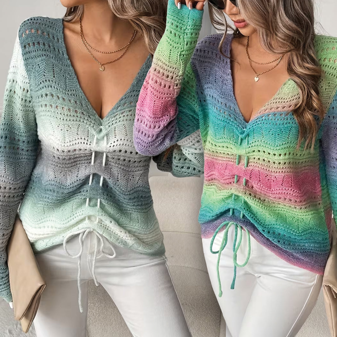 Women's Lightweight Lace- Long Sleeve Top Pack of 2 ( CRC-16)