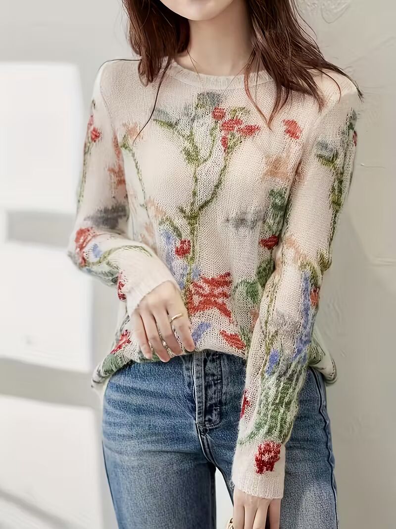 Women's Lightweight Lace- Long Sleeve Top Pack of 2 ( CRC-7)