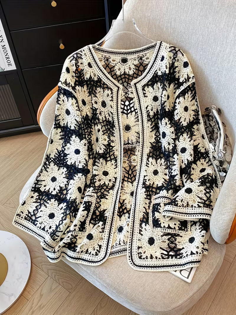 Women's Lightweight Lace- Long Sleeve Top