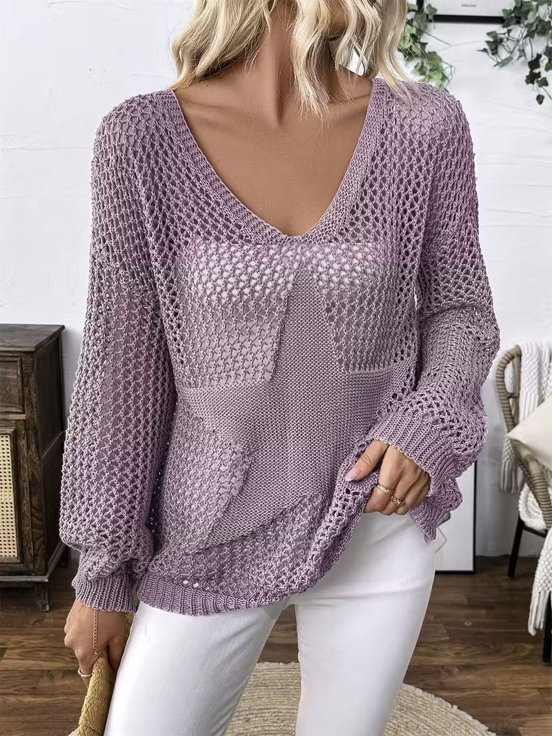 Women's Lightweight Lace- Long Sleeve Top Pack of 2 ( CRC-25)