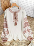 Women's Lightweight Lace- Long Sleeve Top