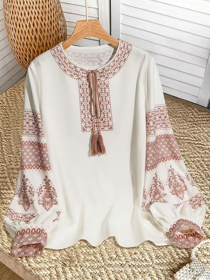 Women's Lightweight Lace- Long Sleeve Top