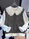 Women's Lightweight Lace- Long Sleeve Top
