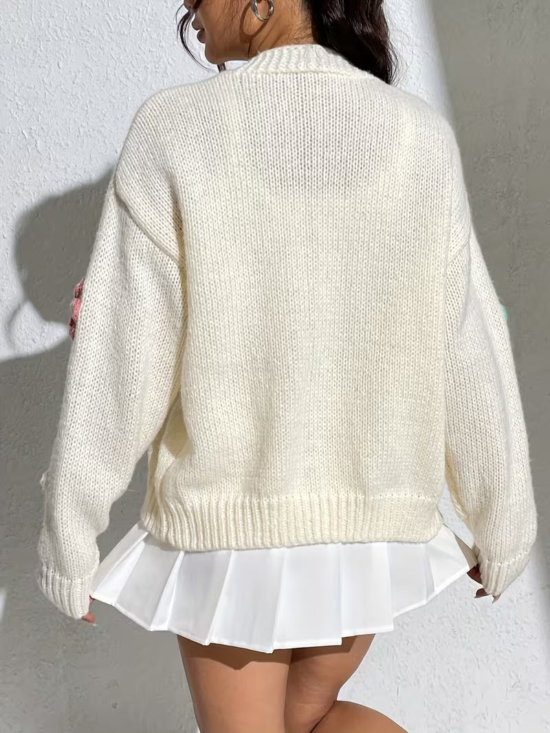 Women's Lightweight Lace- Long Sleeve Top