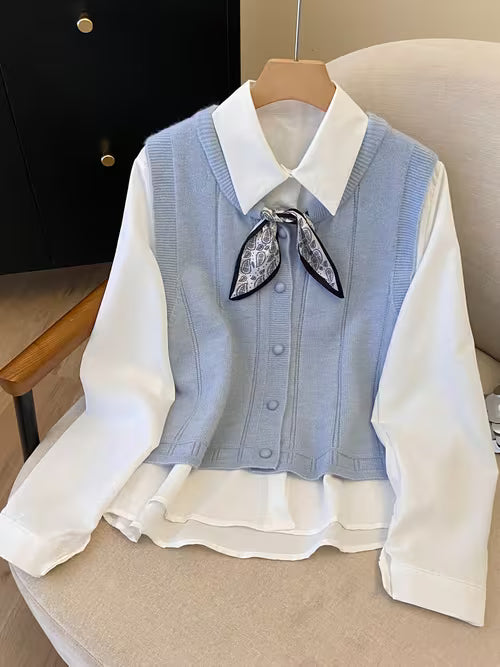 Women's Lightweight Lace- Long Sleeve Top