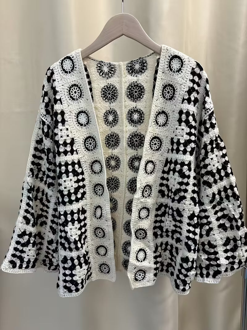 Cotton Shrugs for Women Stylish Boho Beach Embroidery Cover Up Western Layer for Tops