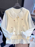 Women's Lightweight Lace- Long Sleeve Top