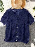 Women’s Floral Lace Cape Top – Lightweight Sheer Poncho Overlay