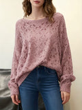 Targeted - Spring/Autumn Casual Hollow-Out Soft and Comfortable Elegant Sweater( CR-14 )