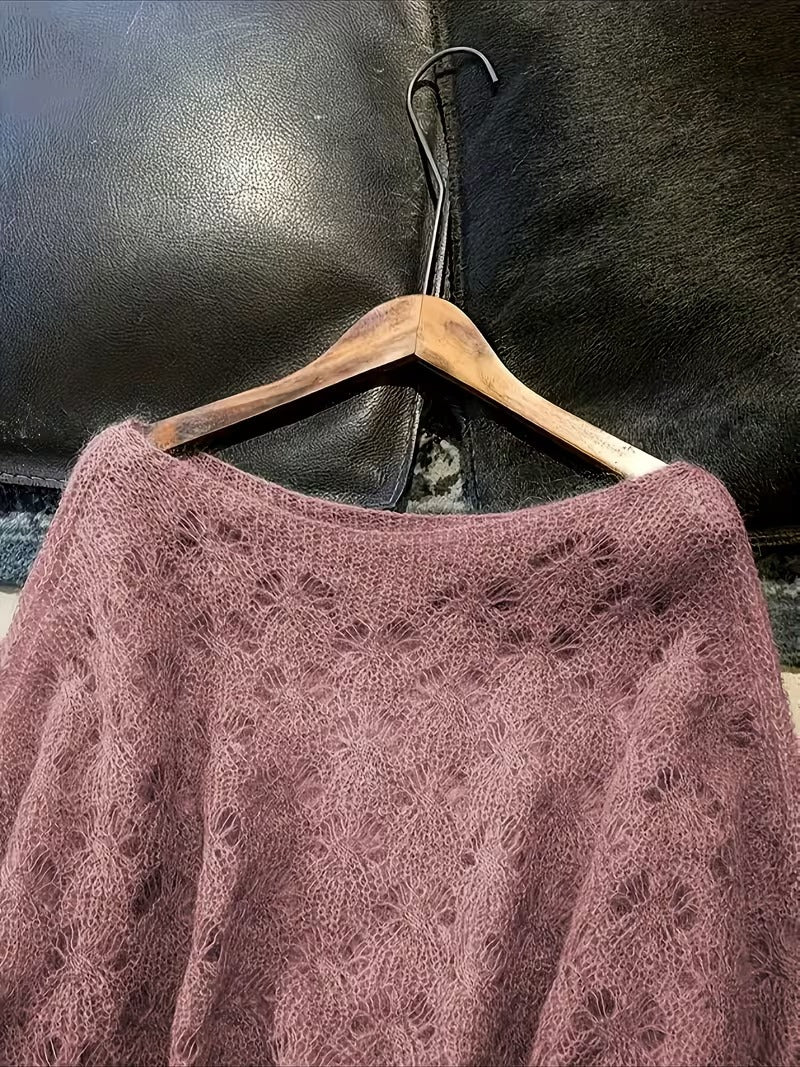 Targeted - Spring/Autumn Casual Hollow-Out Soft and Comfortable Elegant Sweater( CR-14 )